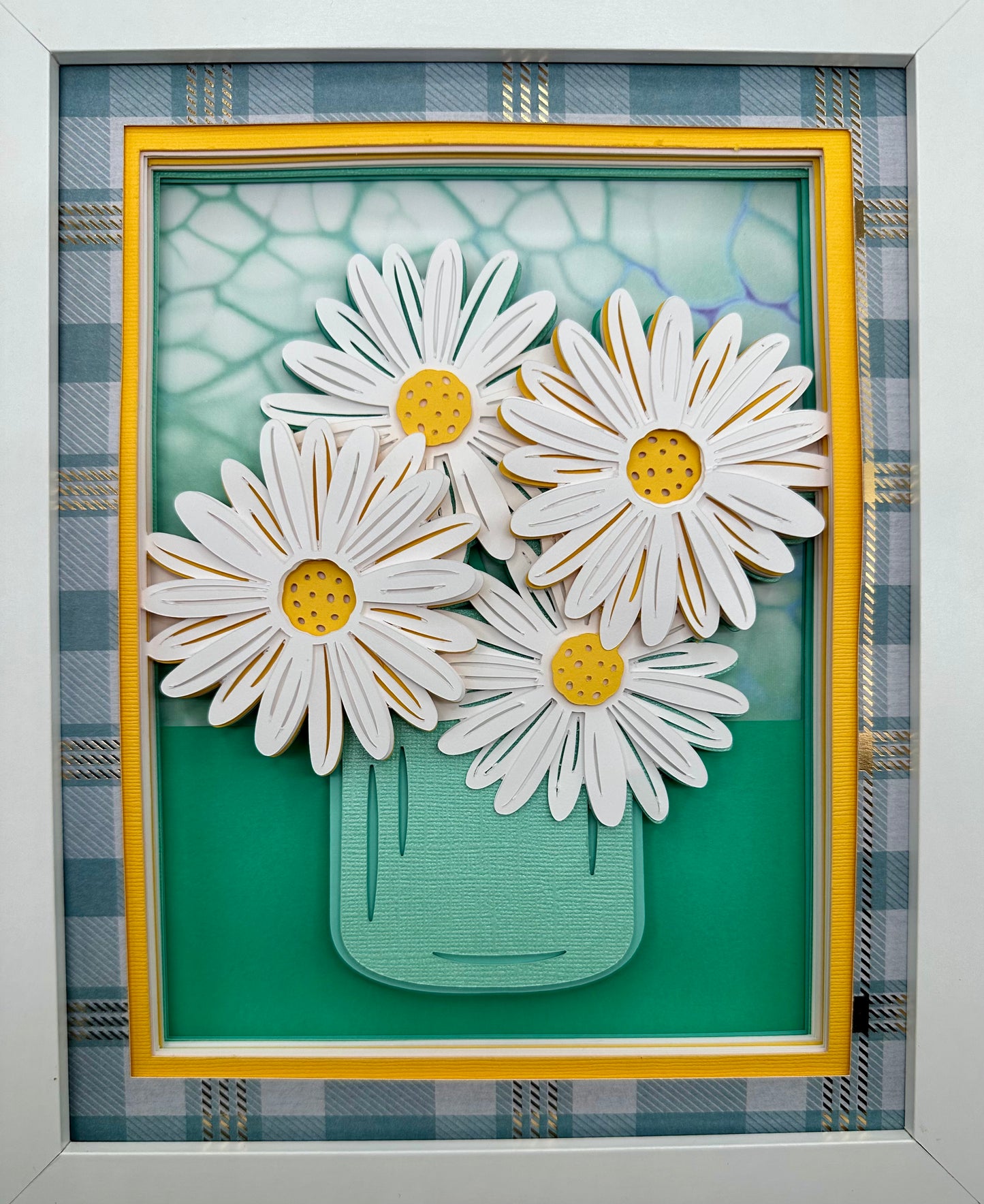 Daisies in Mason Jar